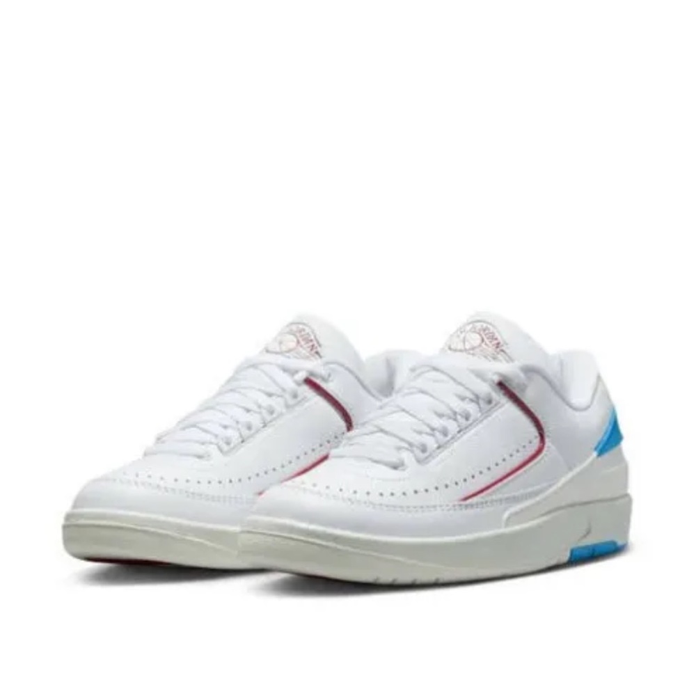 NEW Nike WMNS Air Jordan 2 Retro Low UNC to Chicago White Blue DX4401-164 SIZE 8